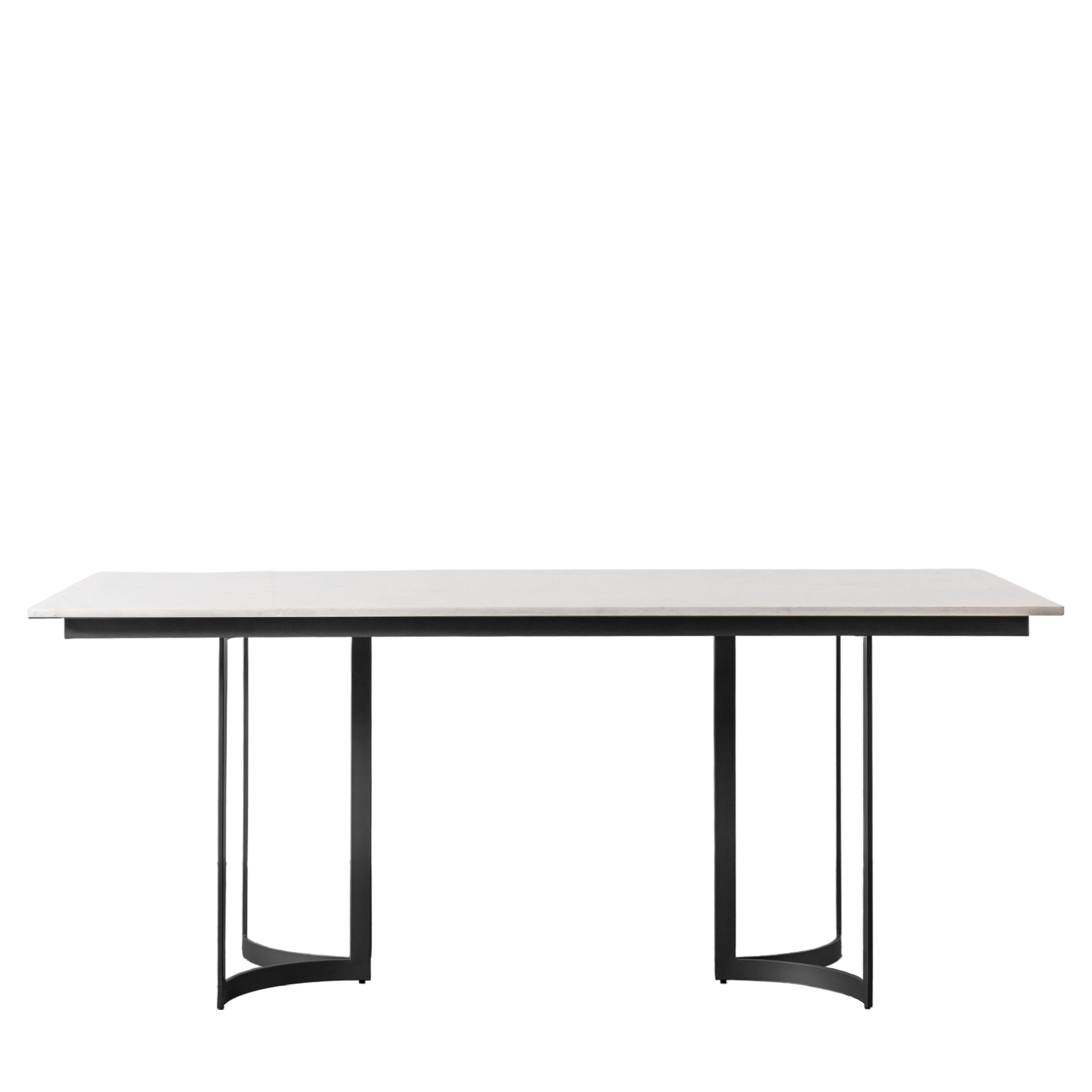 Everton Dining Table Black 1800x900x760mm