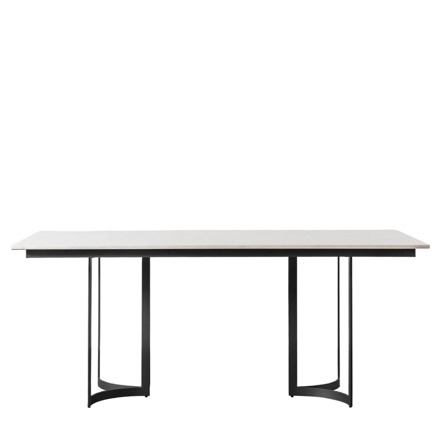 Everton Dining Table Black 1800x900x760mm