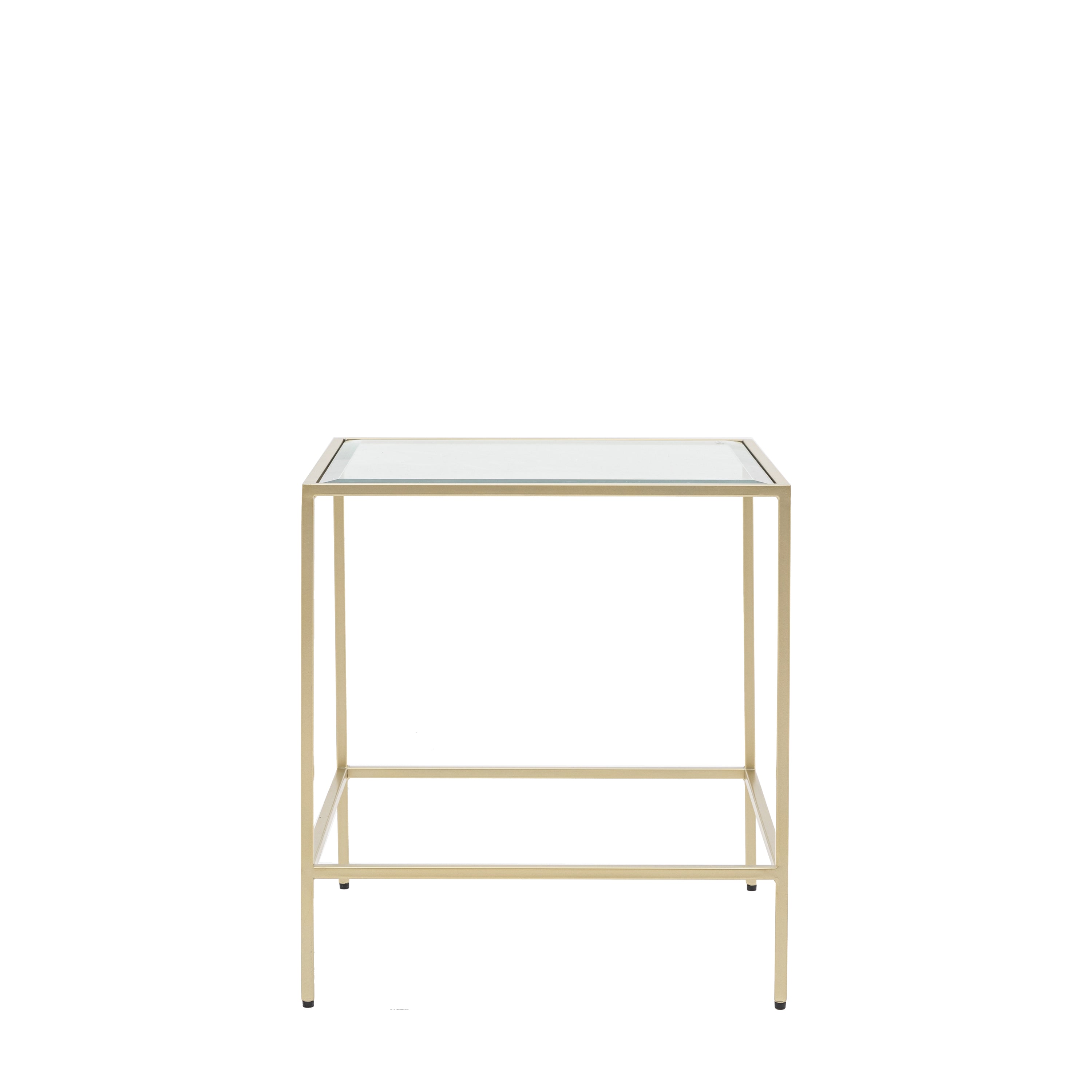 Rothbury Side Table Champagne 500x500x550mm