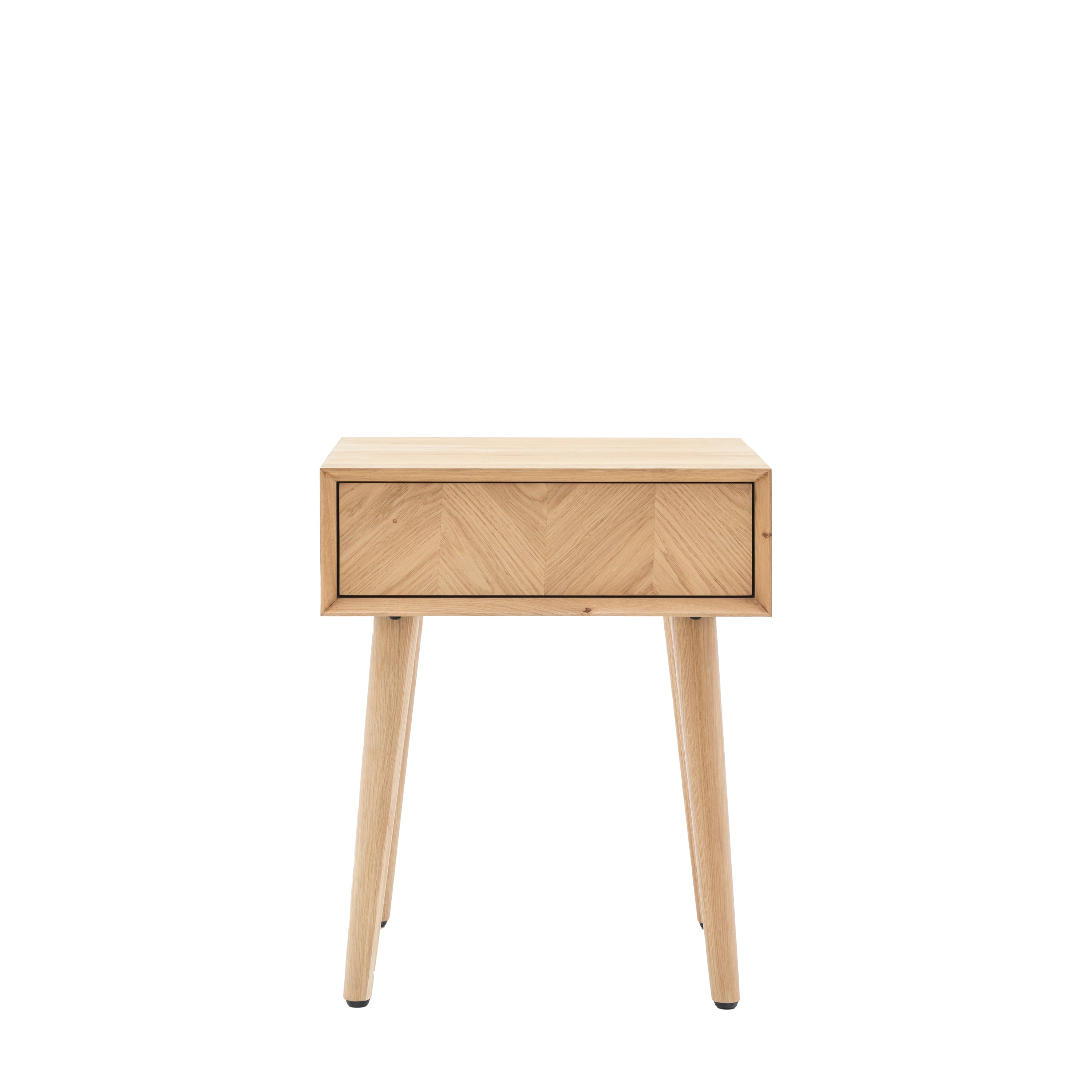 Milano 1 Drawer Side Table 500x450x600mm