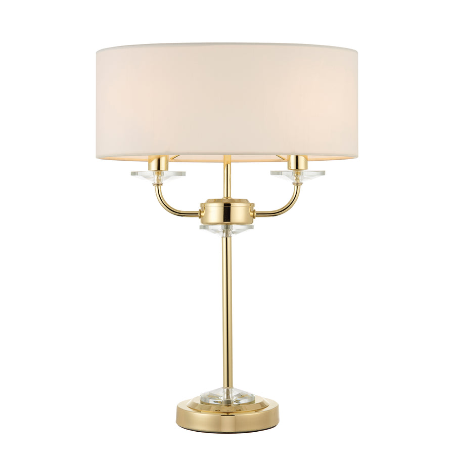 Nixon Table Lamp Brass