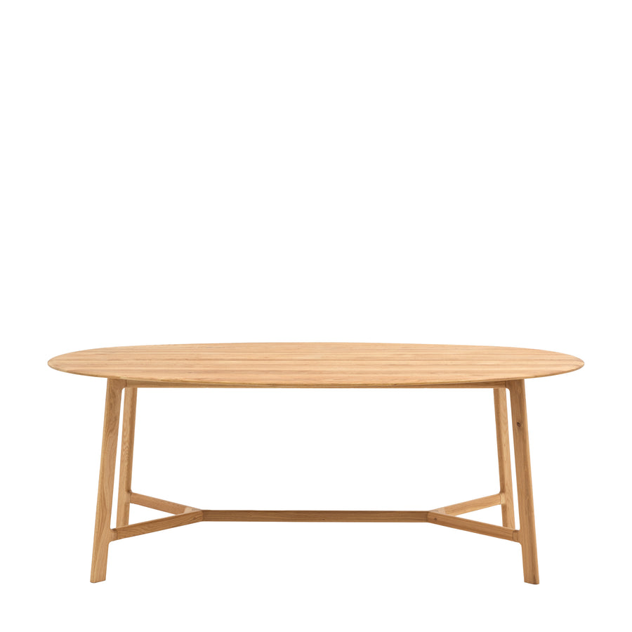 Madrid Oval Dining Table 1800x1000x760mm