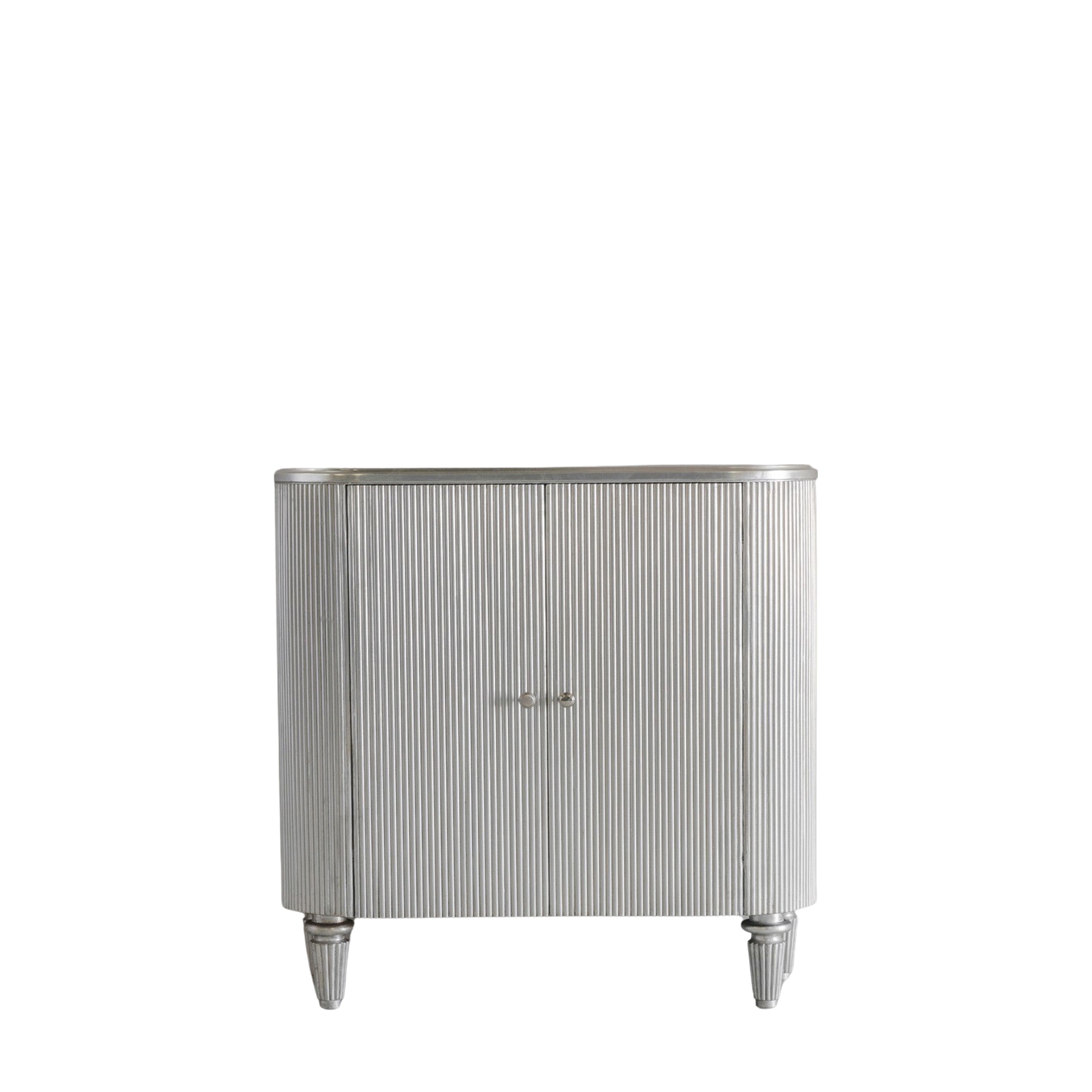 Jeeves Drinks Cabinet Silver 970x410x960mm