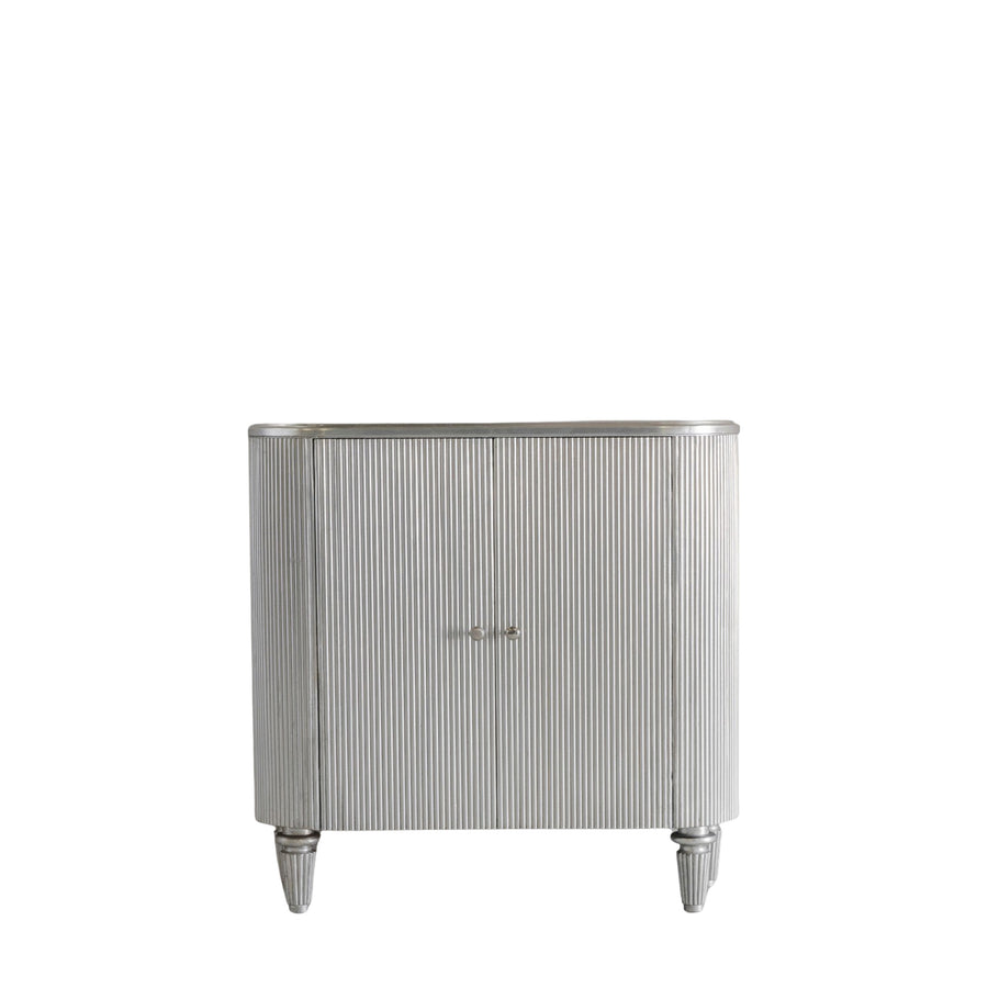 Jeeves Drinks Cabinet Silver 970x410x960mm