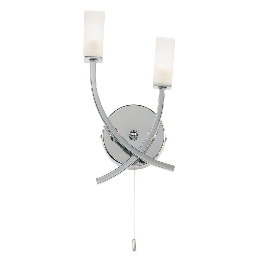 Havana Wall Light Chrome 290x135mm