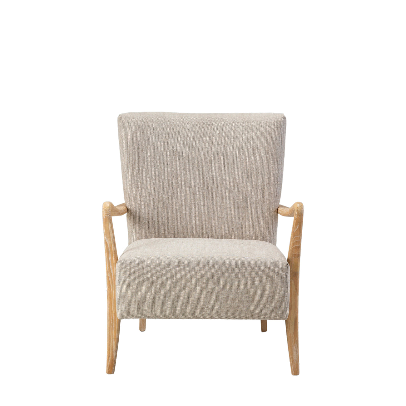 Chedworth Armchair Natural Linen 660x750x800mm