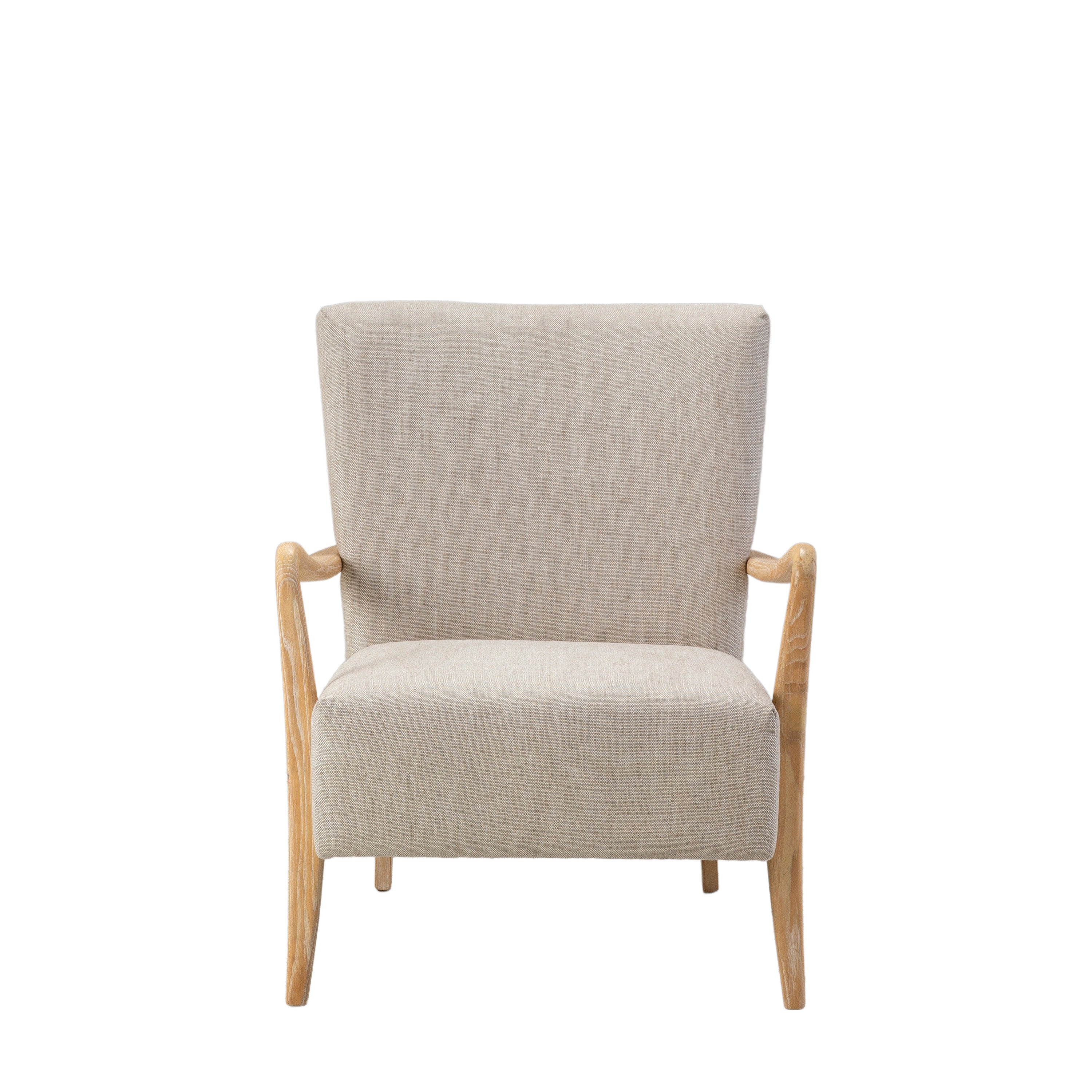 Chedworth Armchair Natural Linen 660x750x800mm