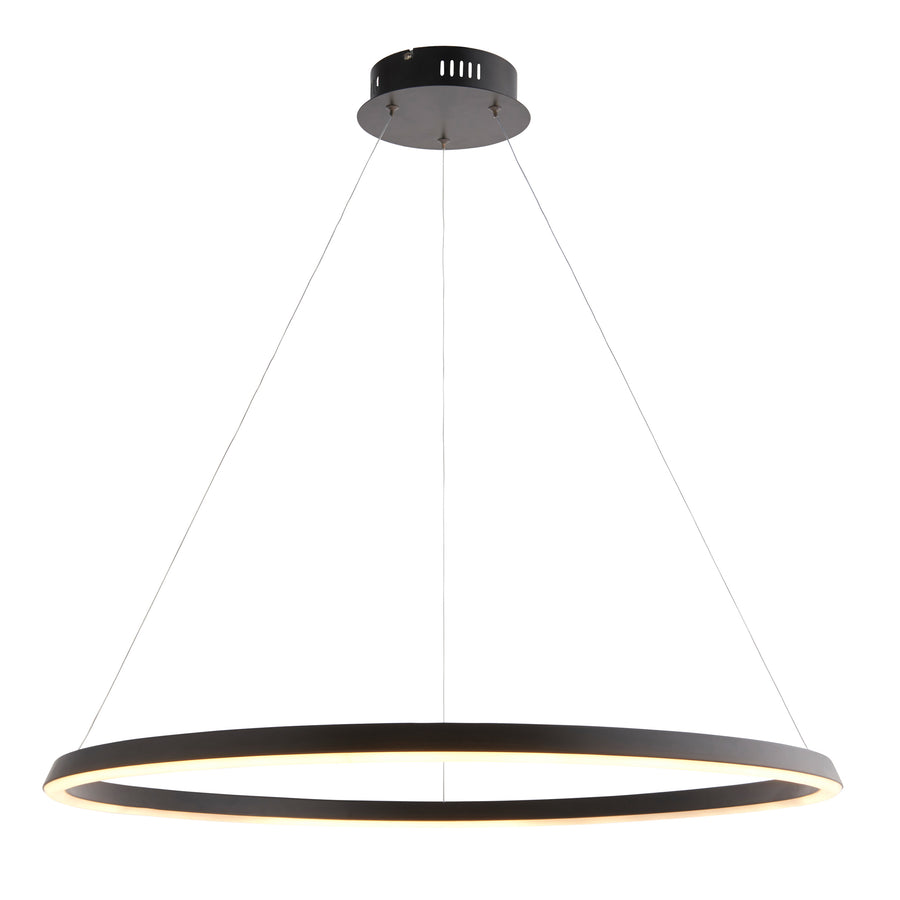 Staten 1 Pendant Light Black