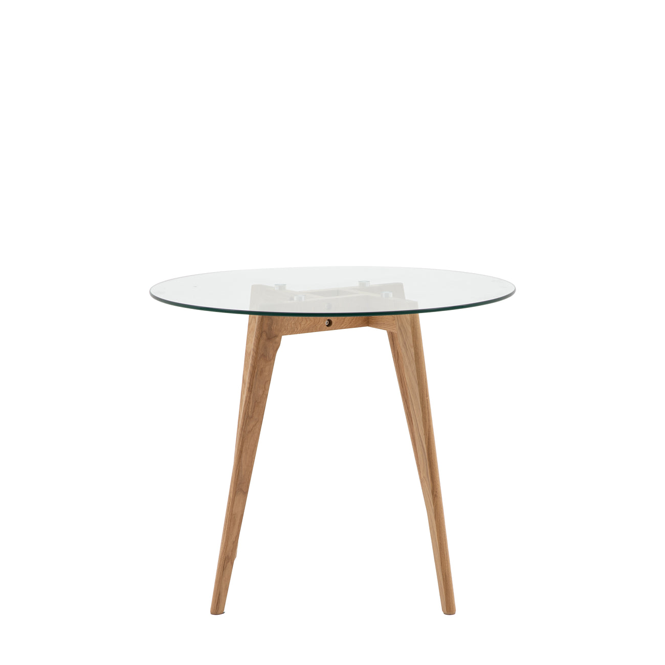 Blair Round Dining Table Oak 900x900x750mm