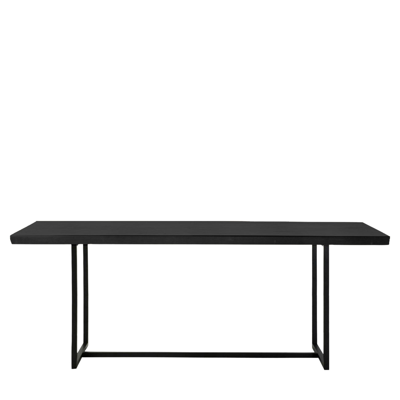Forden Dining Table Black 900x2200x750mm