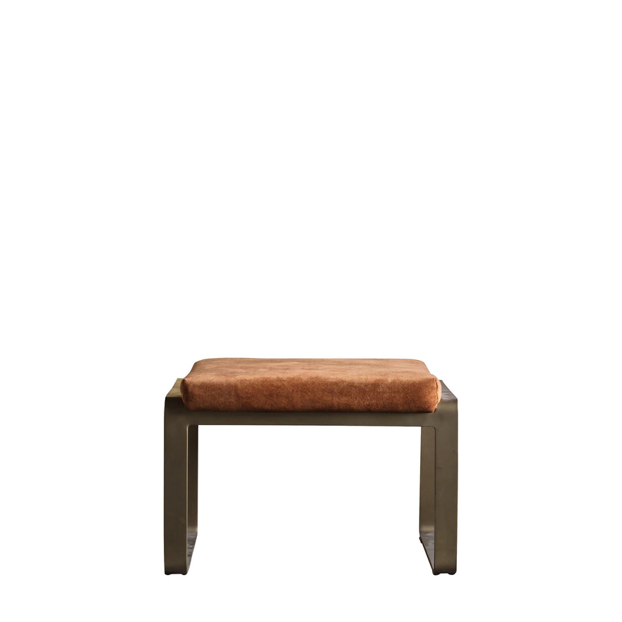 Fabien Footstool Ochre 500x430x360mm