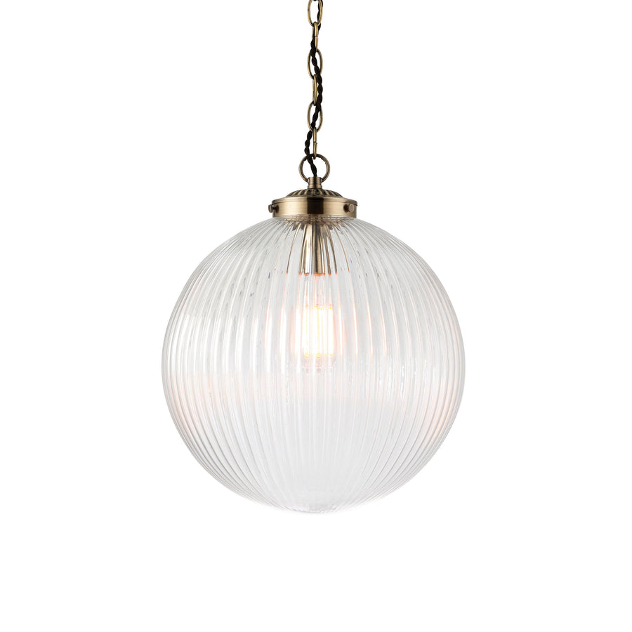 Brydon Pendant Light Clear Glass 600-1000mm