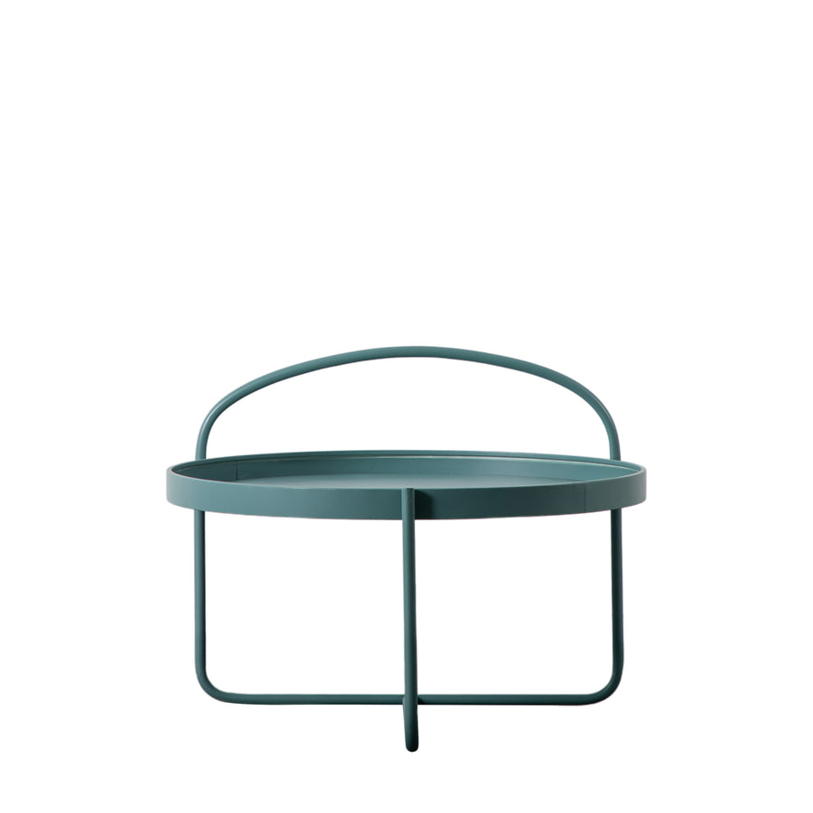 Melbury Coffee Table Teal 650x650x500mm