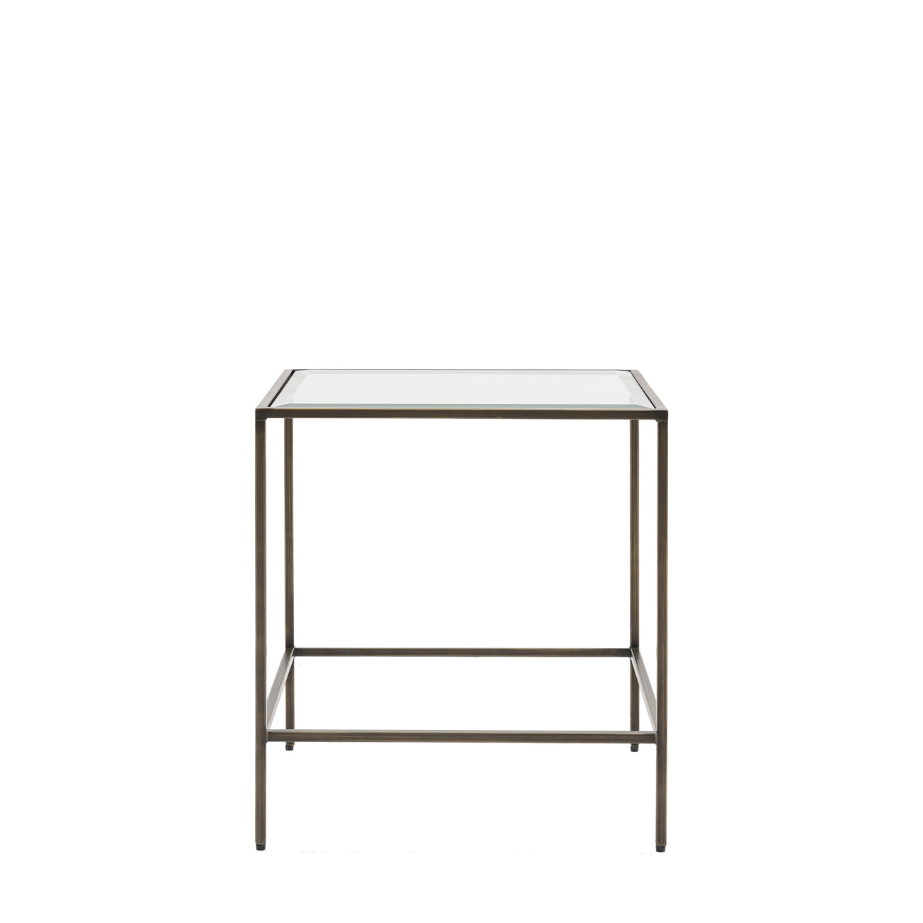 Rothbury Side Table Bronze 500x500x550mm