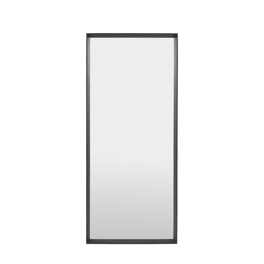 Ashbury Leaner Mirror Black 1500x60x650mm