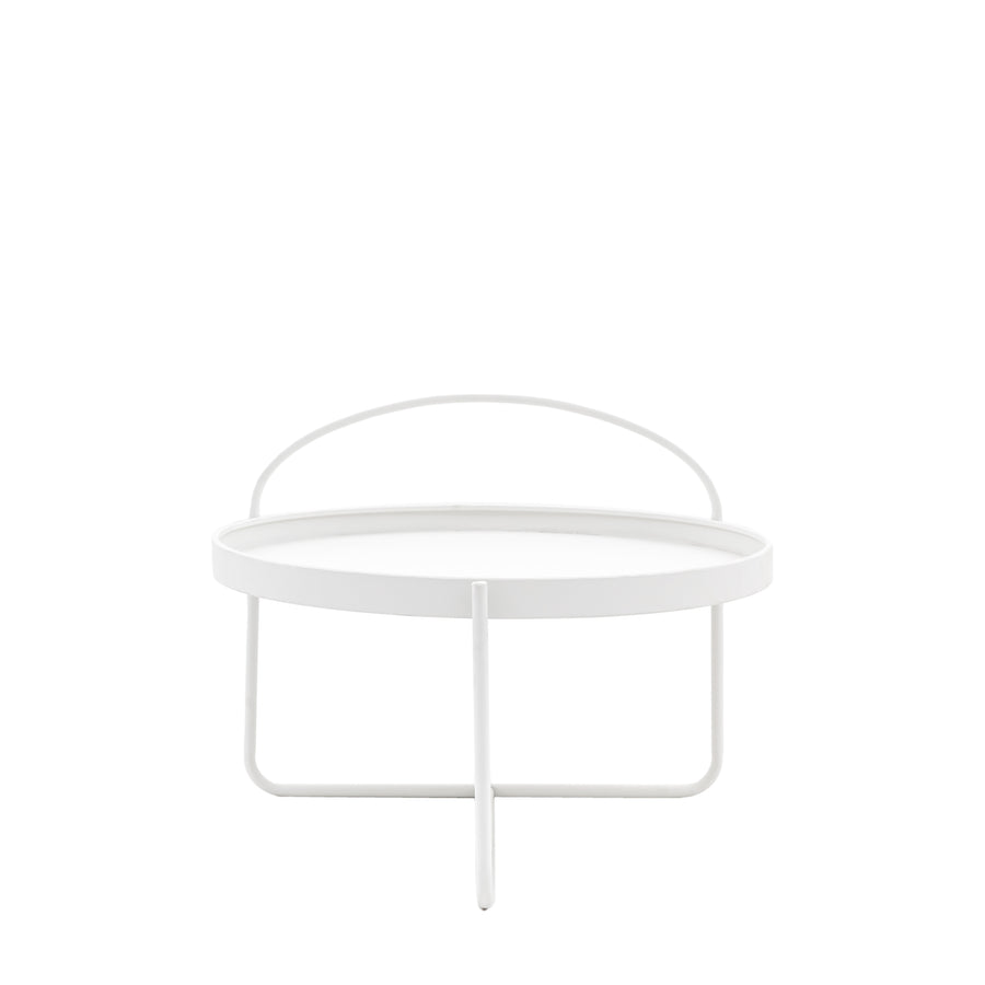 Melbury Coffee Table White 650x650x500mm