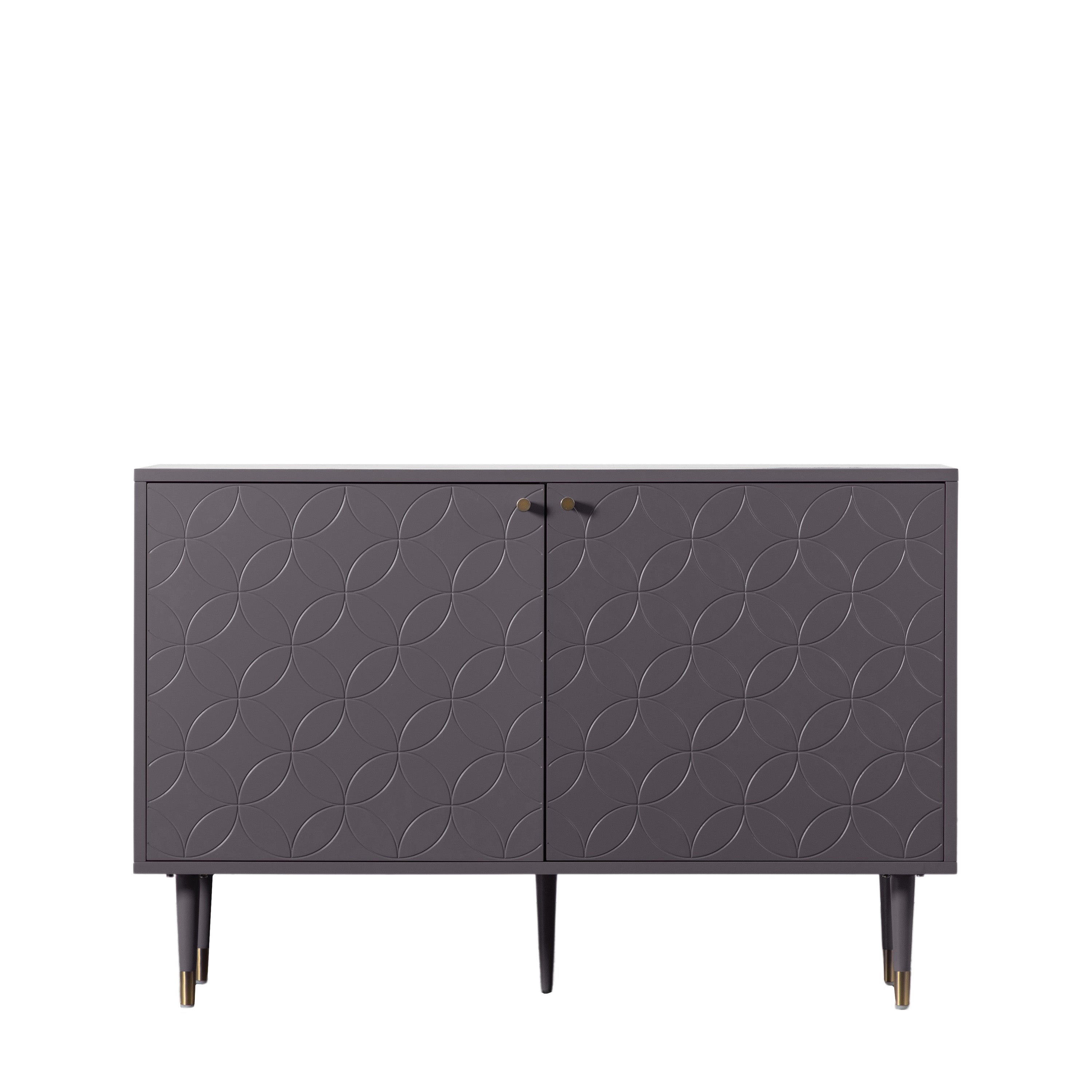 Holbrook 2 Door Cabinet Grey 1200x400x790mm