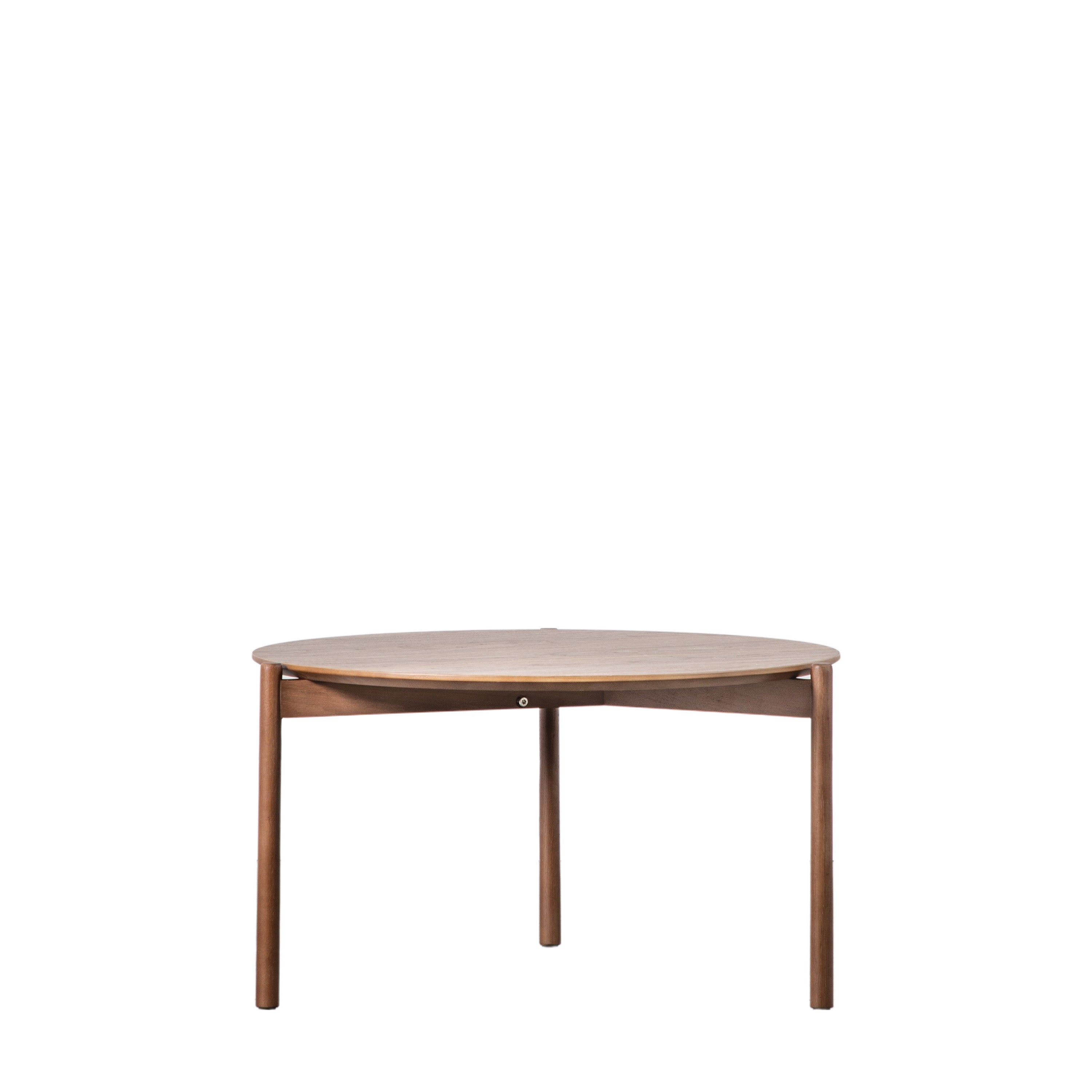 Burley Coffee Table Walnut 700x700x400mm