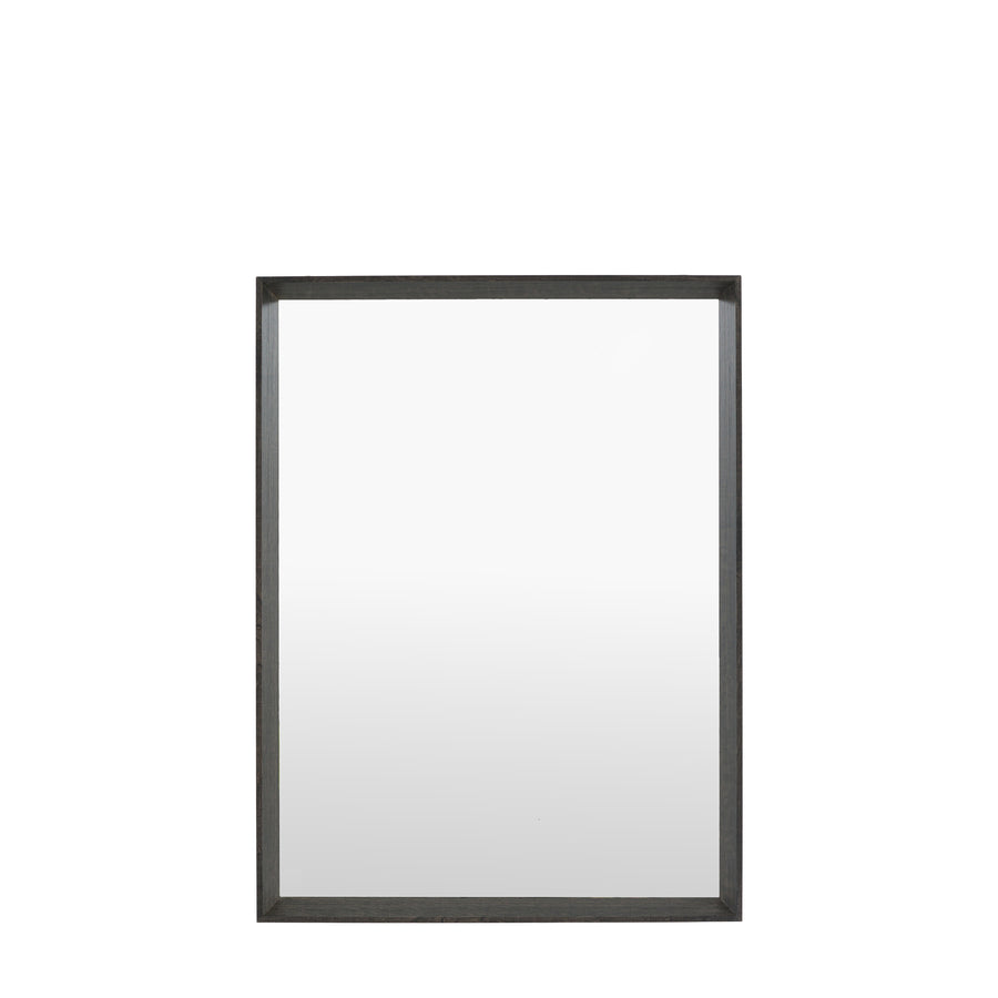 Ashbury Rectangle Mirror Black 800x60x600mm