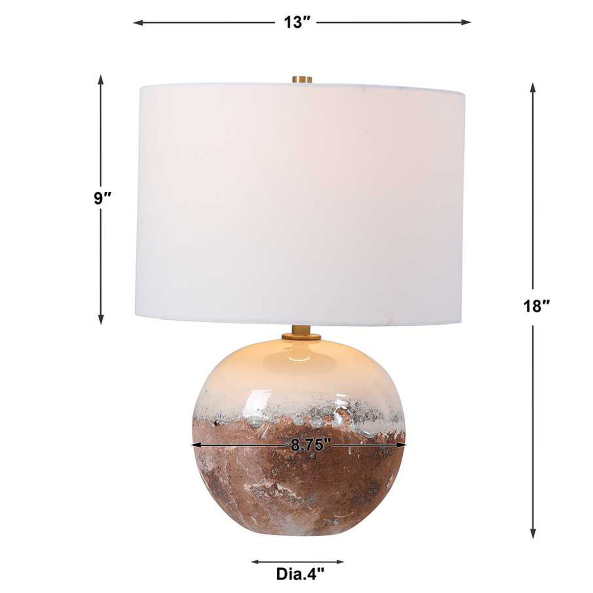 Durango Terracotta Accent Lamp