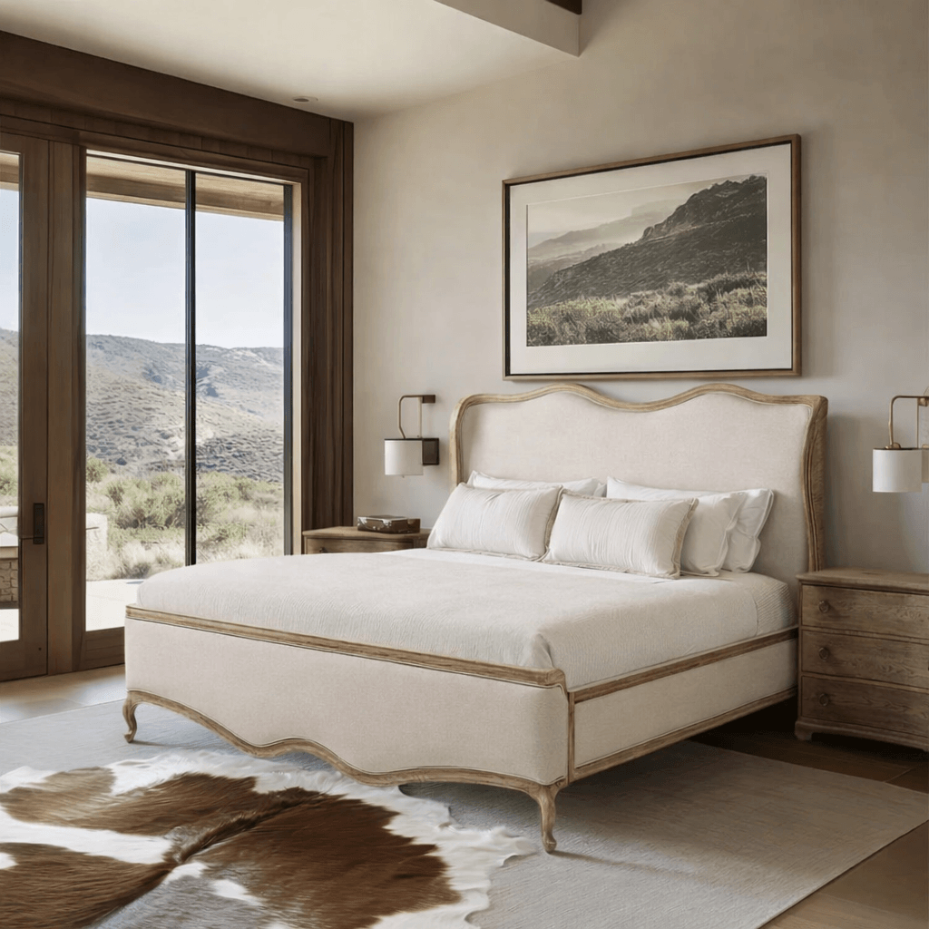 Echo Canyon Upholstered Bed – UK Super King