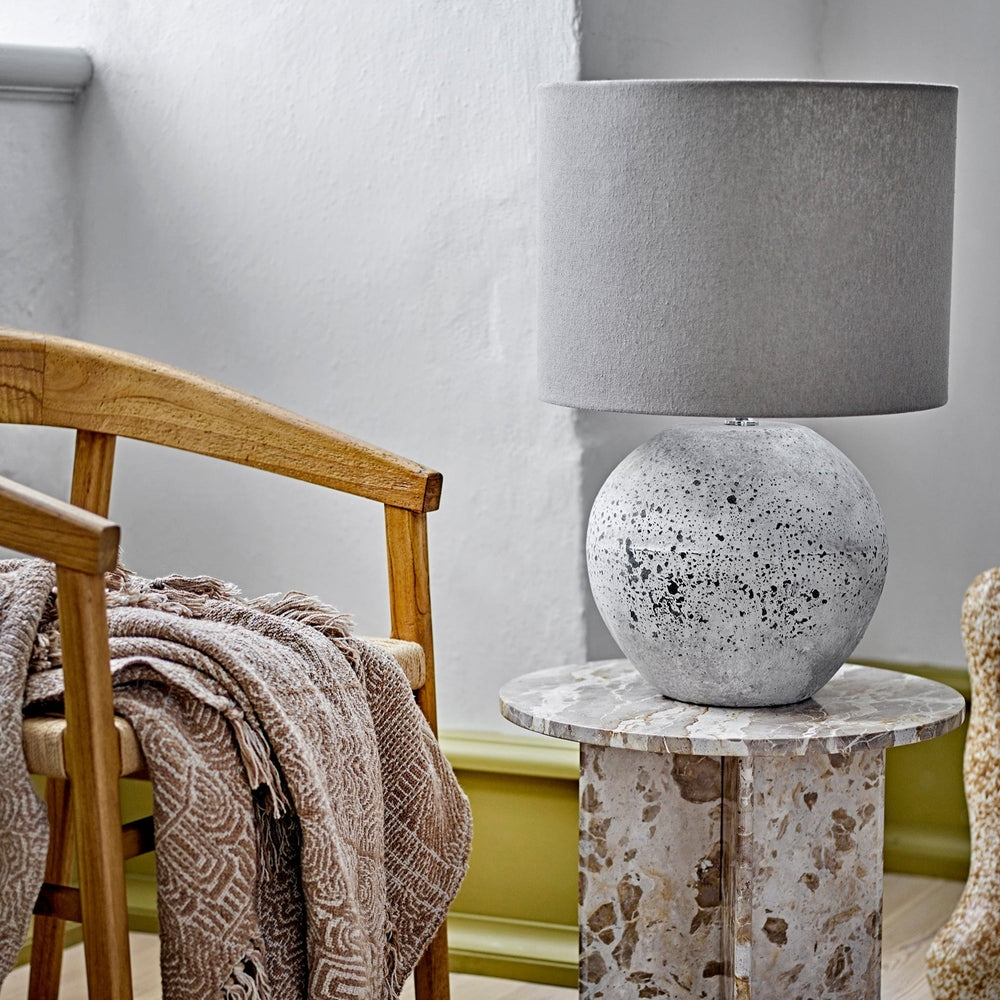Isedora Table Lamp - Natural Stoneware
