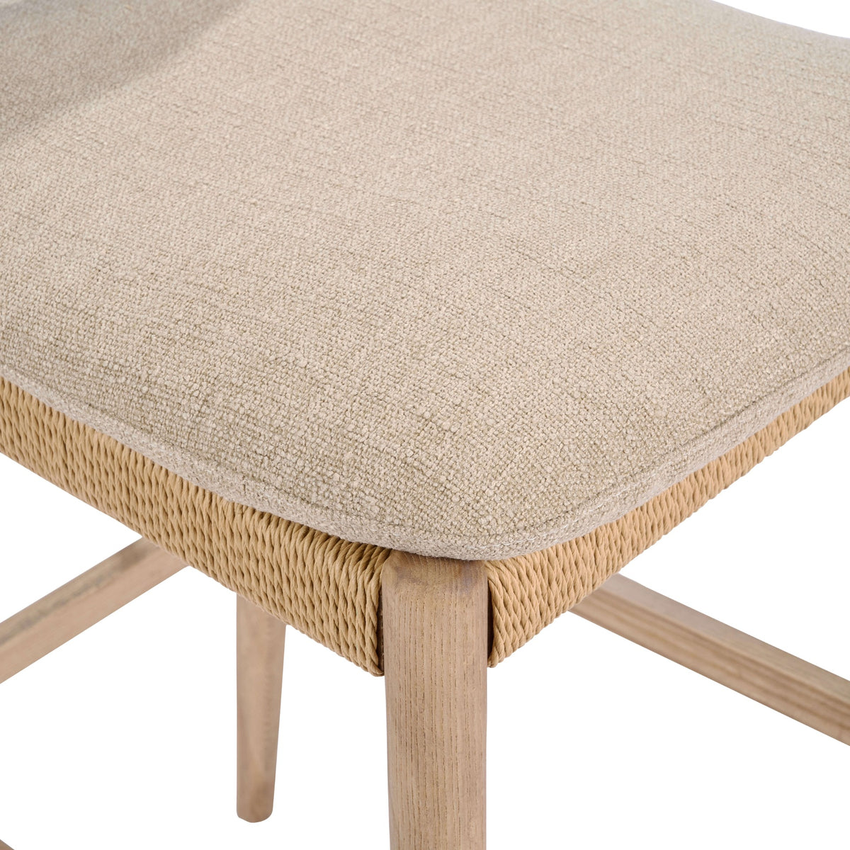 Radford Counter Stool with Fabric Seat Cushion