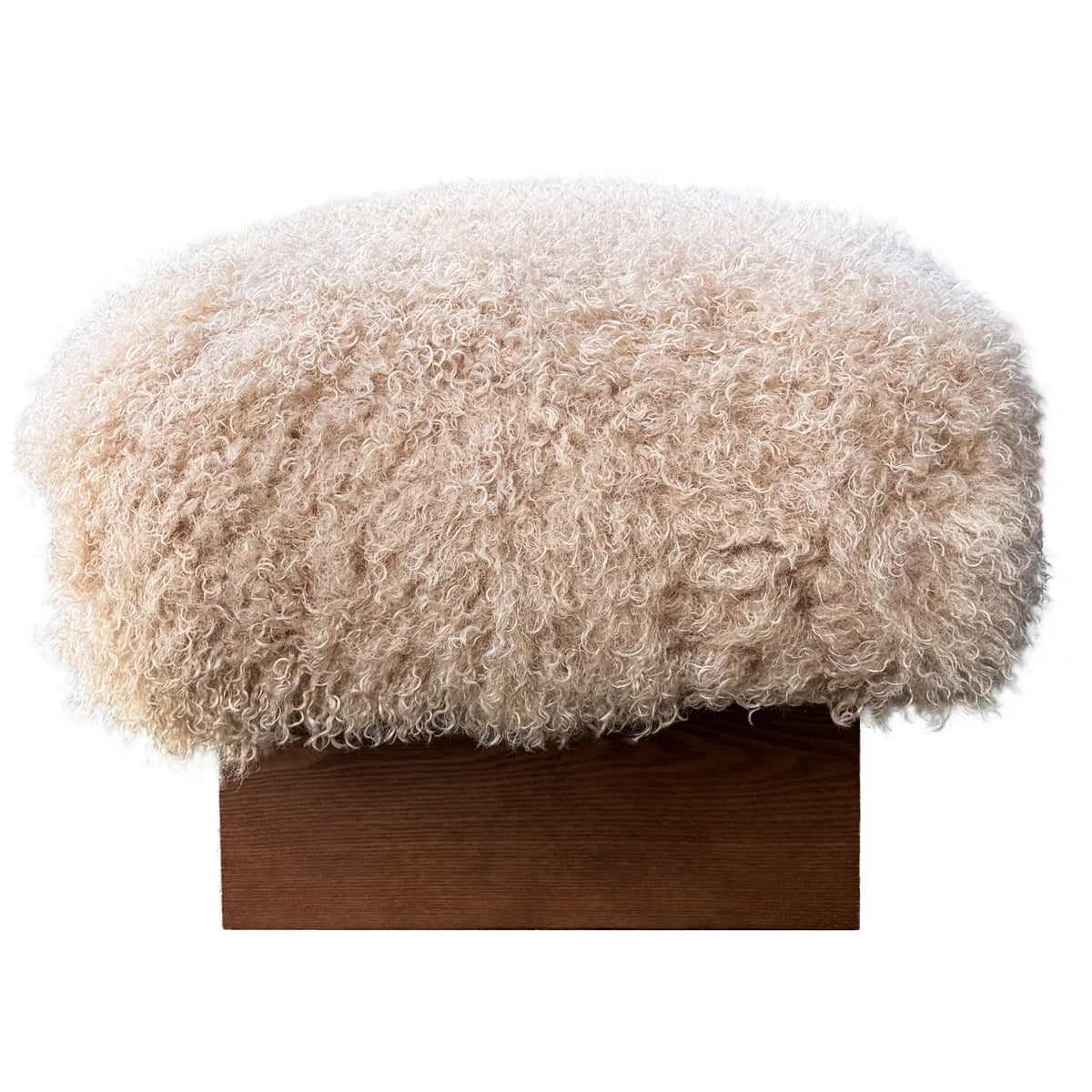 Pebworth Bench – Faux Mongolian Fur