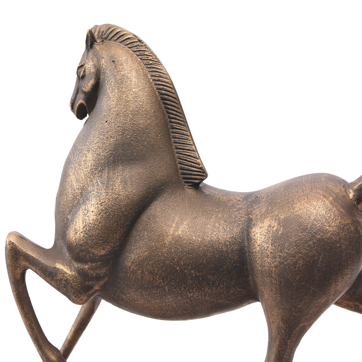 Flying Horse Sculpture – Gold