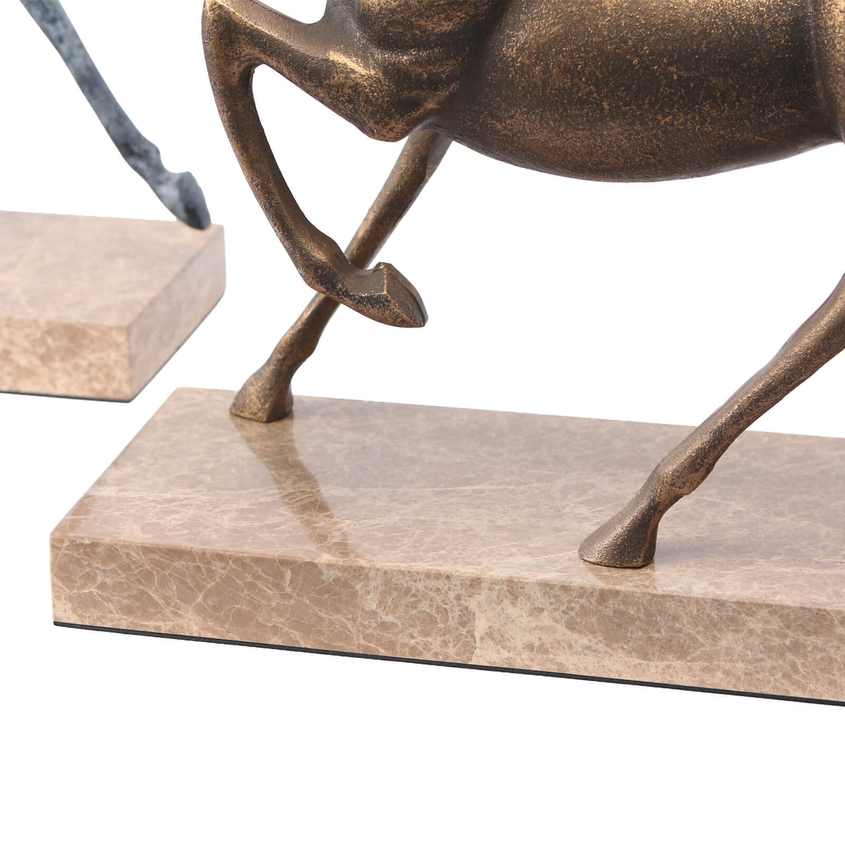 Flying Horse Sculpture – Gold