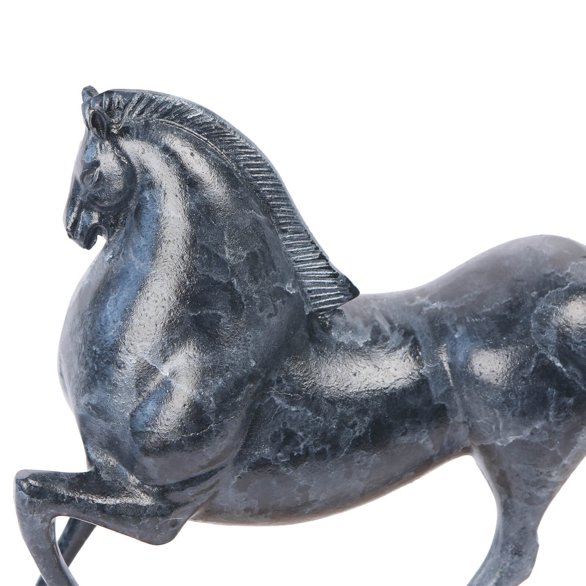 Flying Horse Sculpture – Dark Nickel