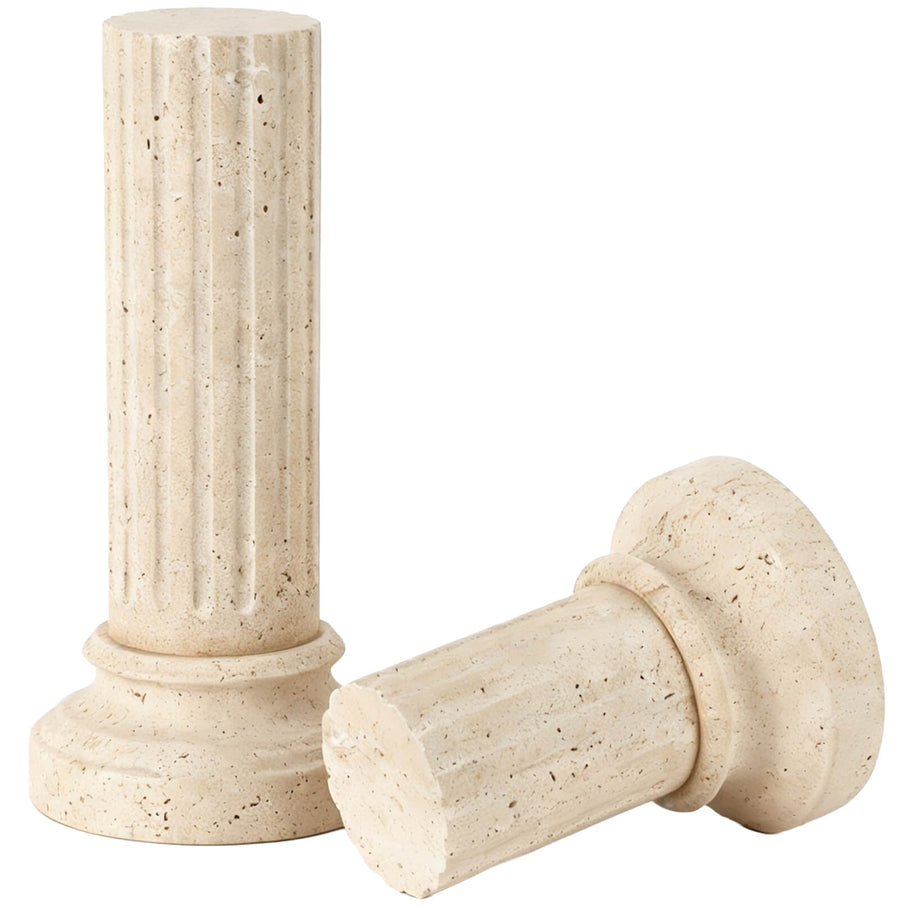 Marcello Decorative Object – Travertine, Small