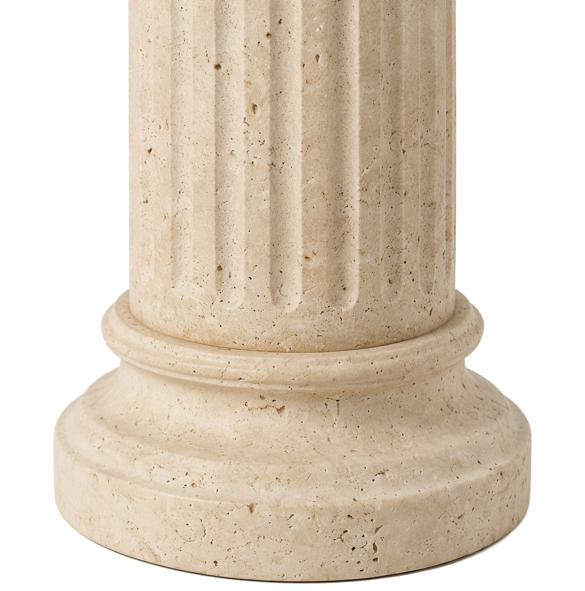 Marcello Decorative Object – Travertine, Large