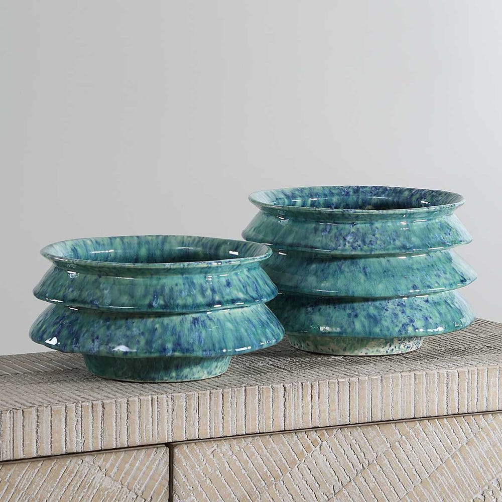 Zigzag Bowls – Set of 2