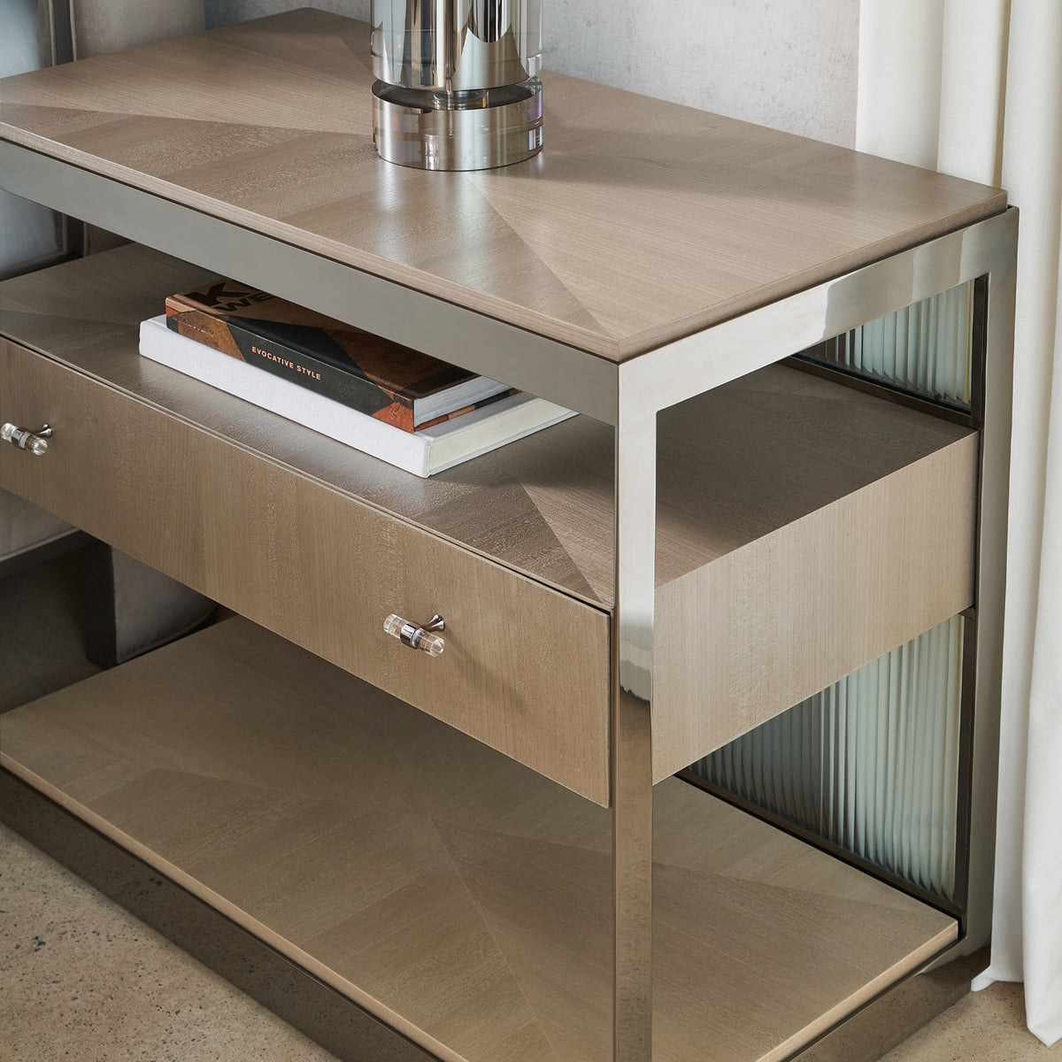 Falling Waters Bedside Table