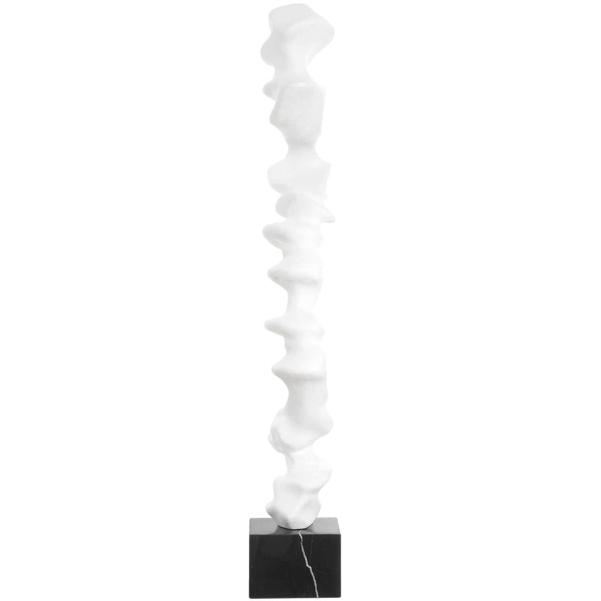 Flux Indoor-Outdoor White Sculpture