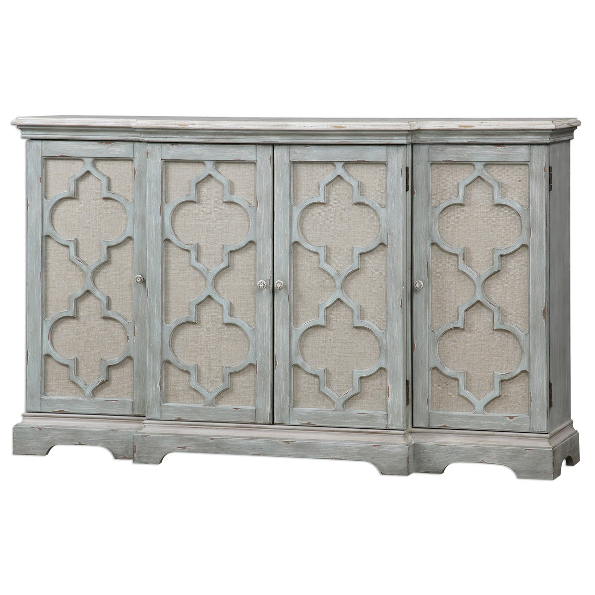 Sophie 4 Door Cabinet – Grey