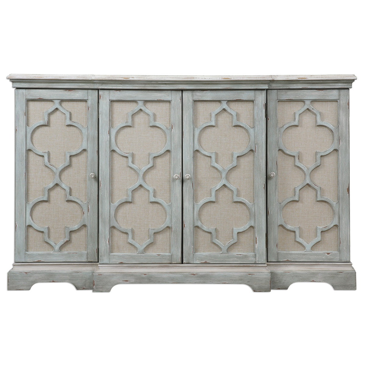 Sophie 4 Door Cabinet – Grey