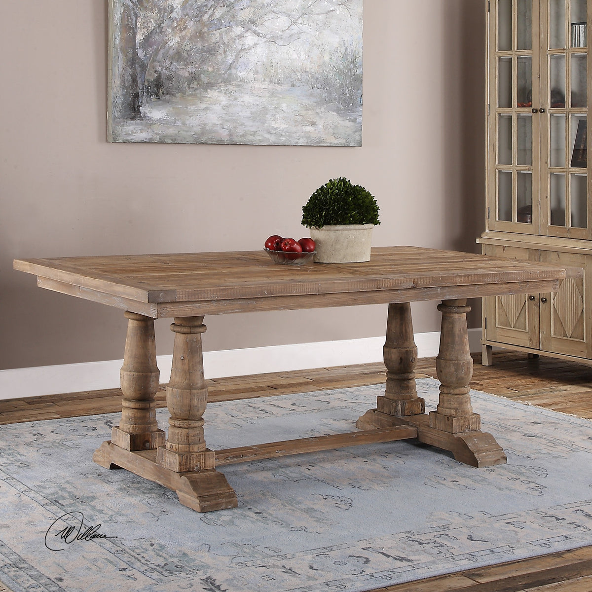 Stratford Salvaged Wood Dining Table – 193cm