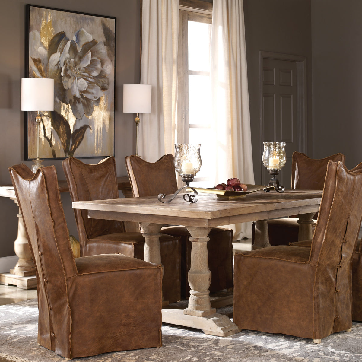 Stratford Salvaged Wood Dining Table – 193cm