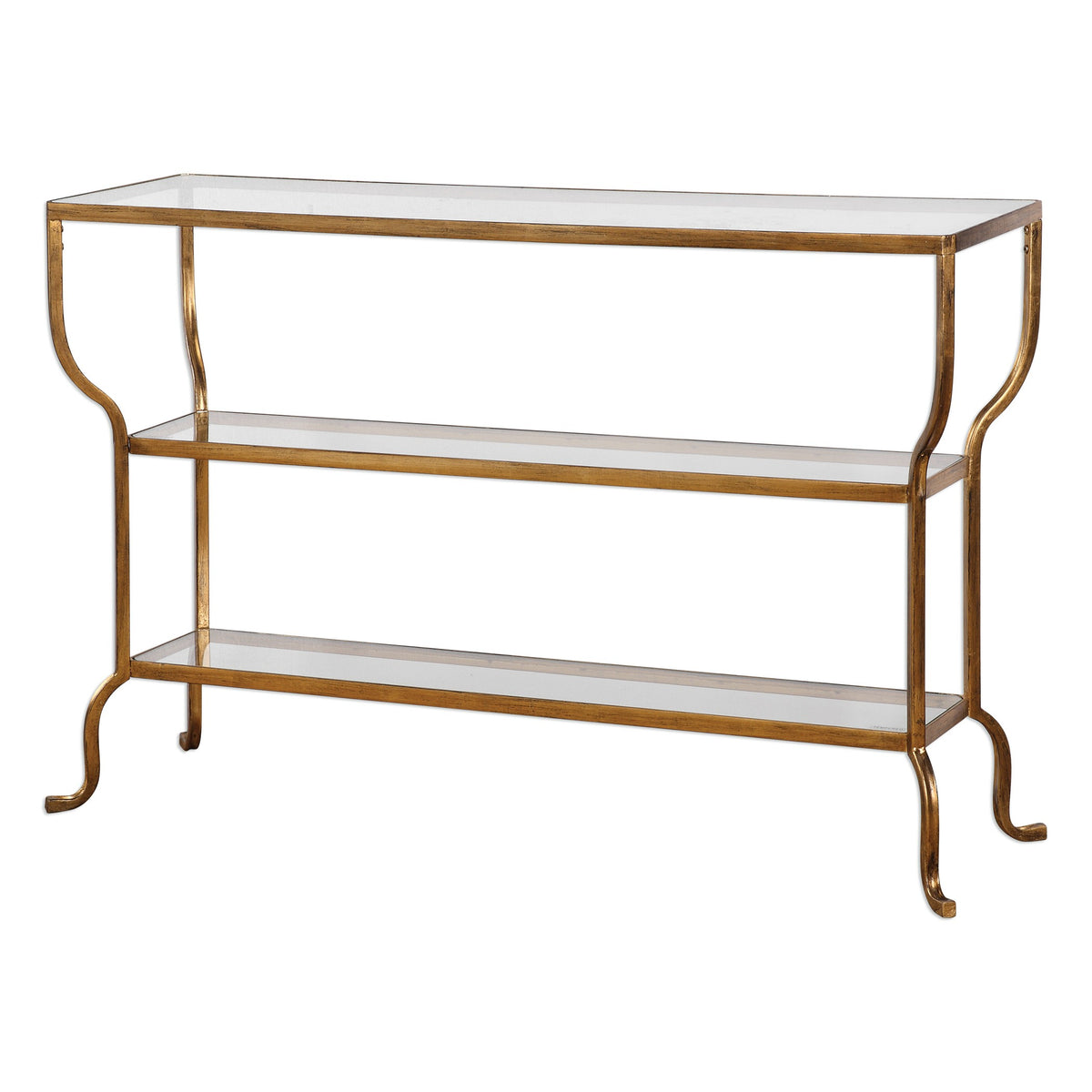 Deline Console Table – Gold
