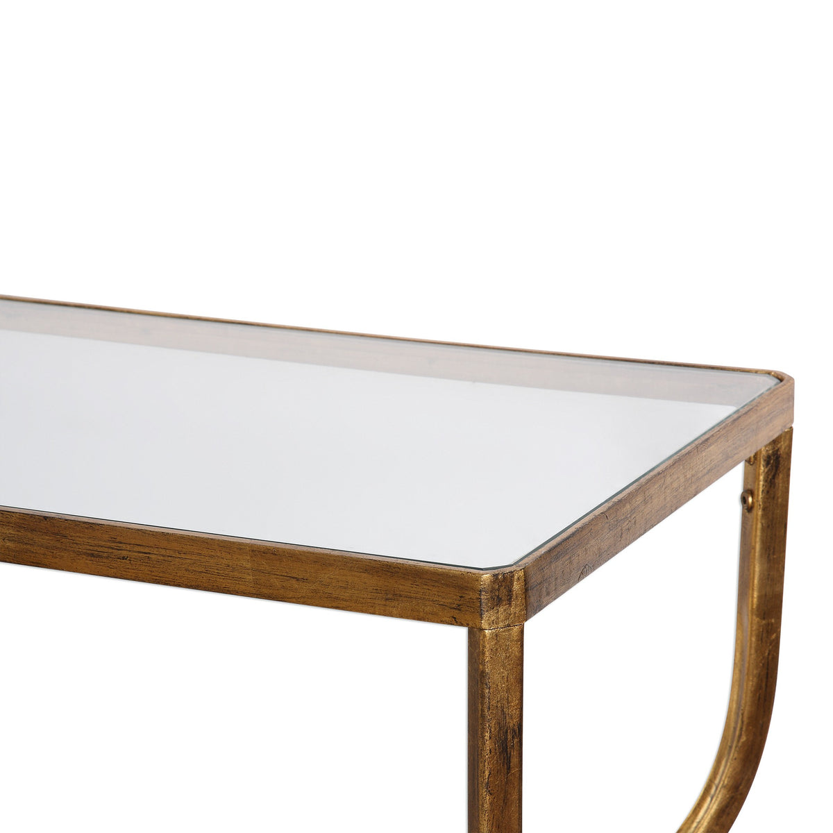 Deline Console Table – Gold