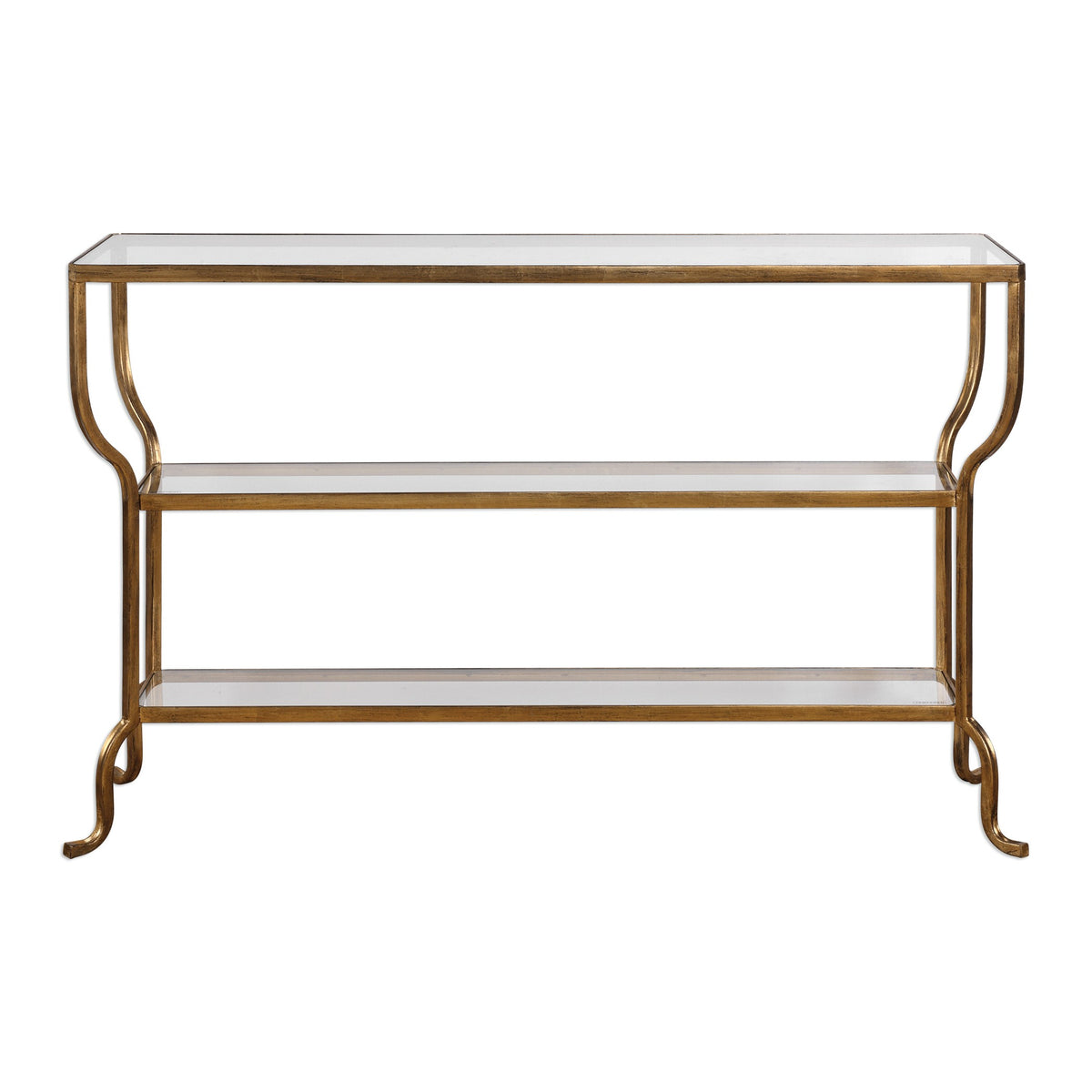 Deline Console Table – Gold