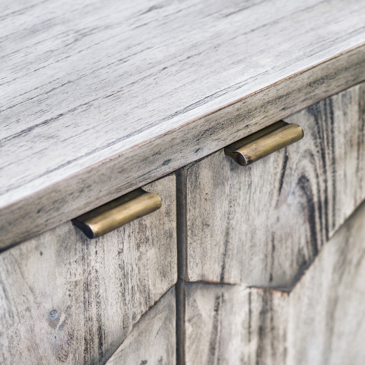 Catori Smoked Ivory Console Cabinet