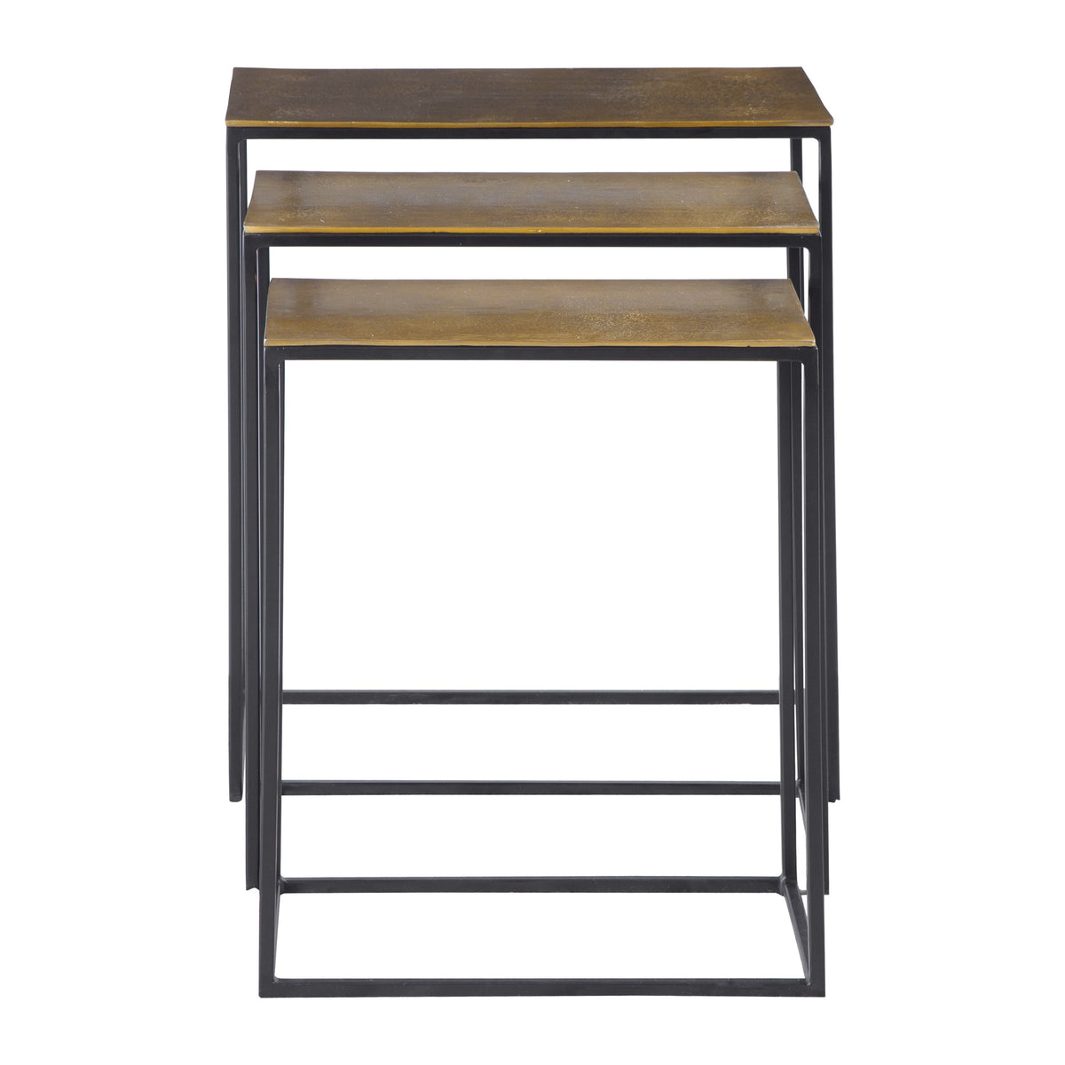 Coreene Gold Nesting Tables – Set of 3
