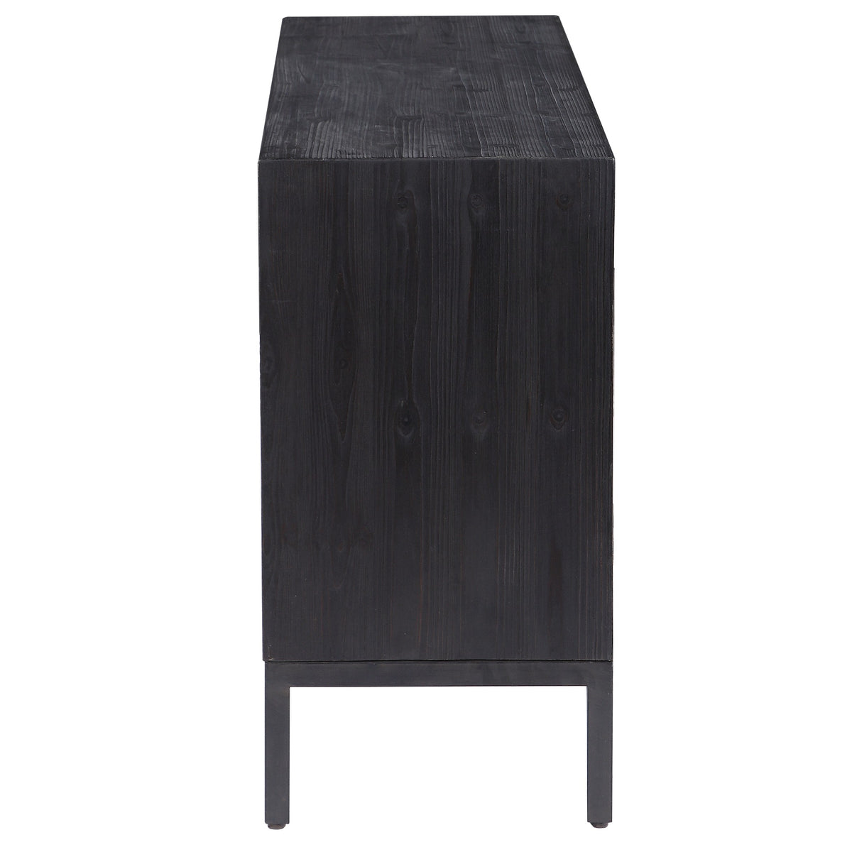 Aiken Dark Walnut Two-Door Cabinet
