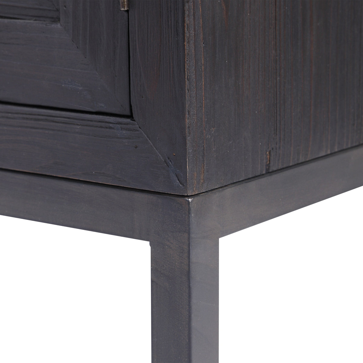 Aiken Dark Walnut Two-Door Cabinet