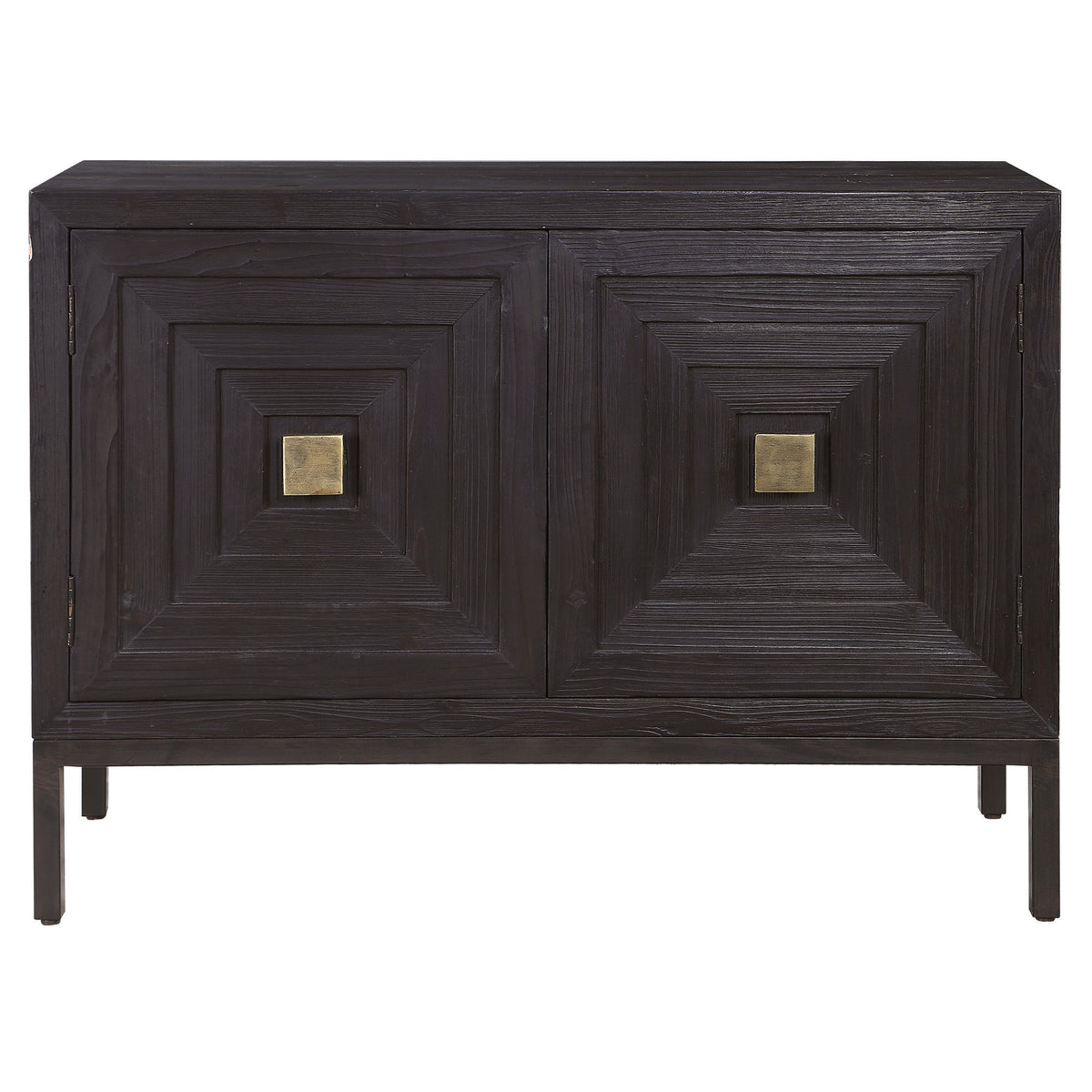 Aiken Dark Walnut Two-Door Cabinet