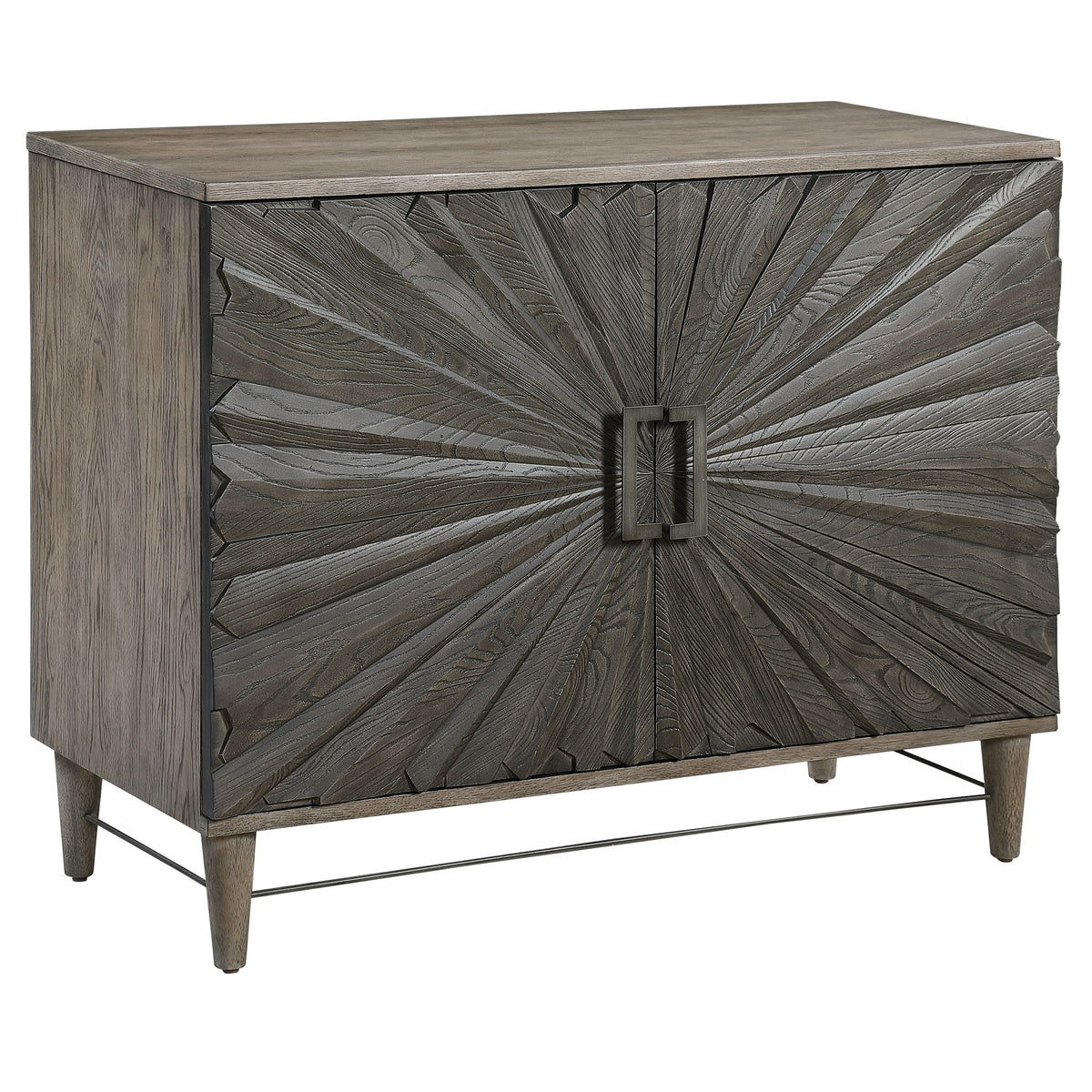 Shield Grey Oak 2 Door Cabinet