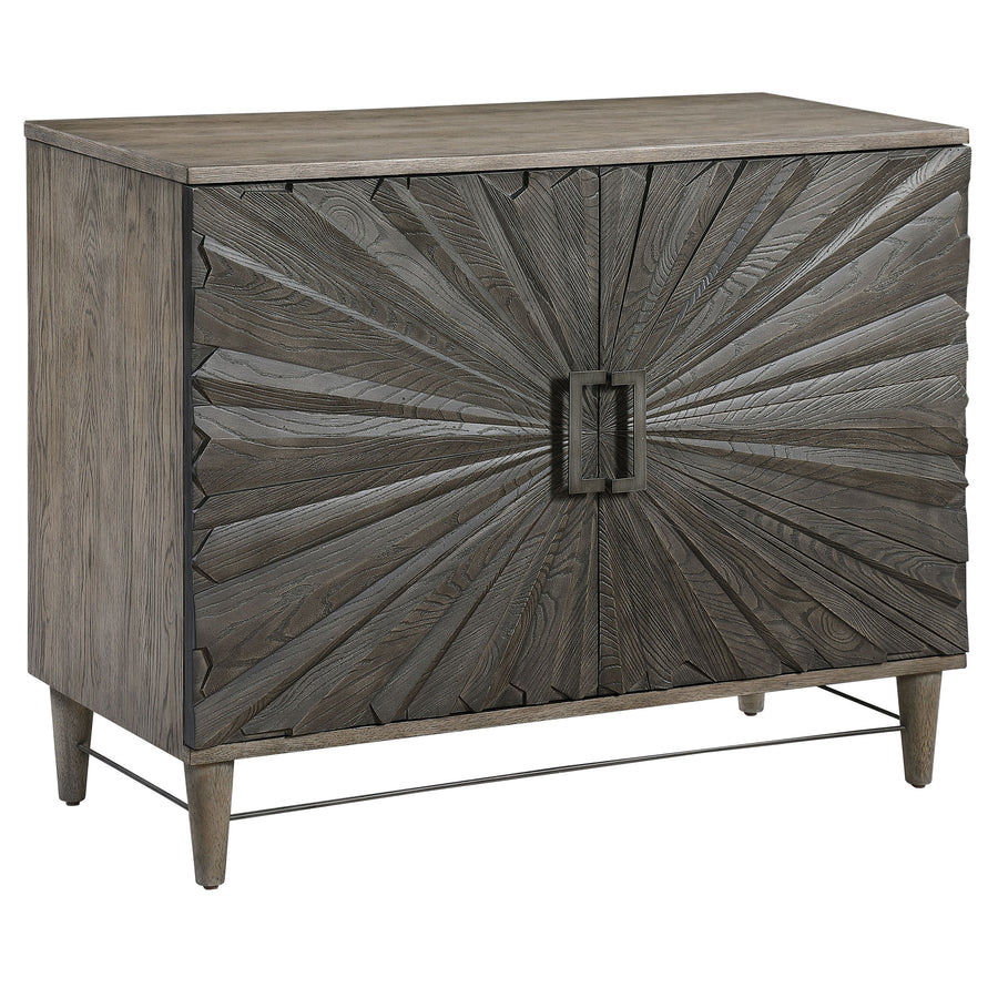 Shield Grey Oak 2 Door Cabinet